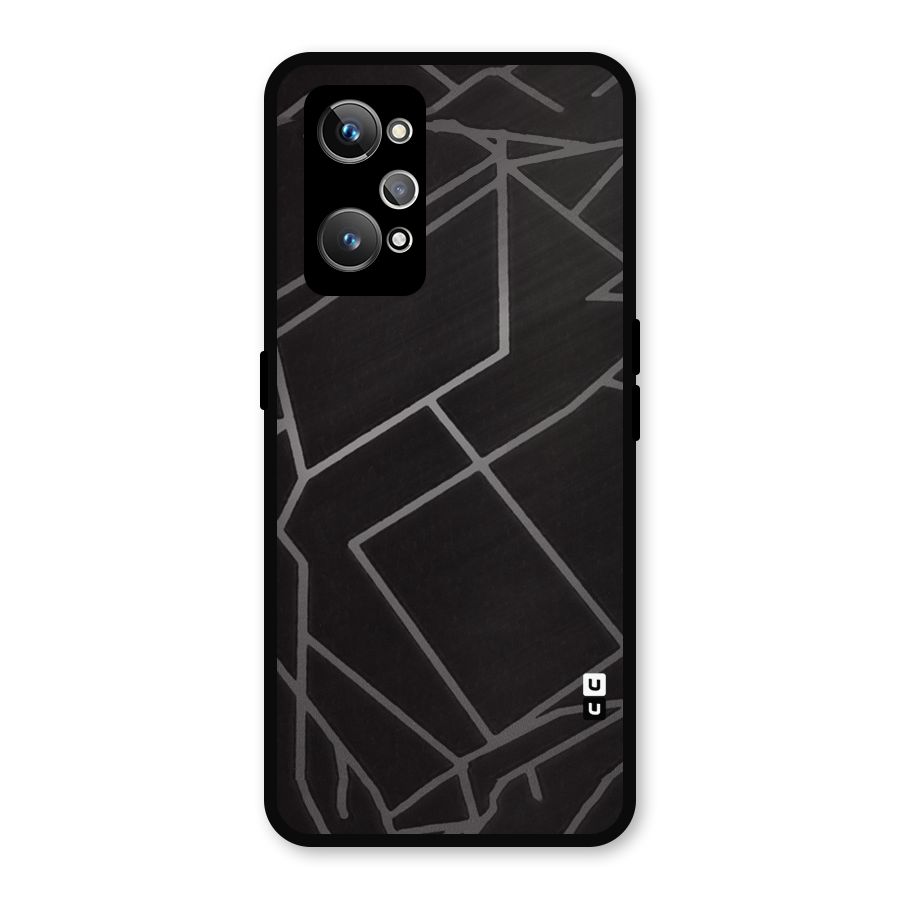 Silver Angle Design Metal Back Case for Realme GT 2