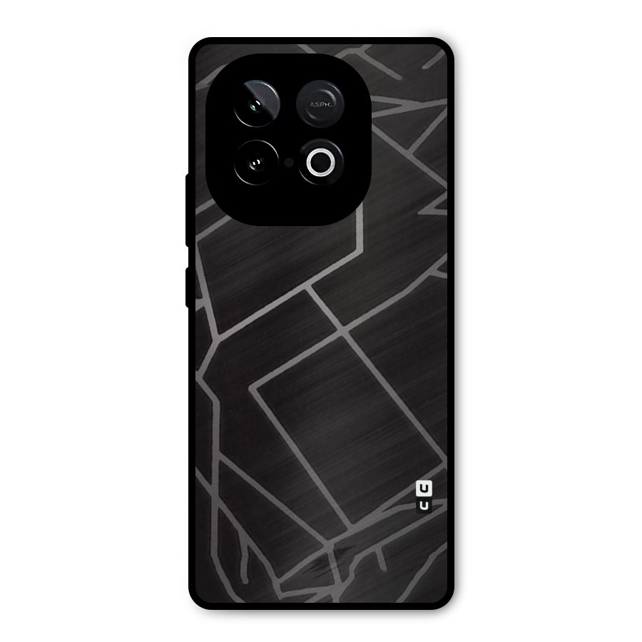 Silver Angle Design Metal Back Case for iQOO Neo 10