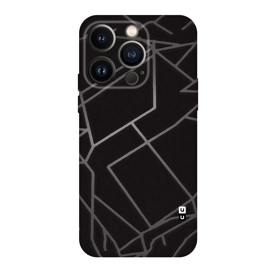 Silver Angle Design Original Polycarbonate Back Case for iPhone 14 Pro