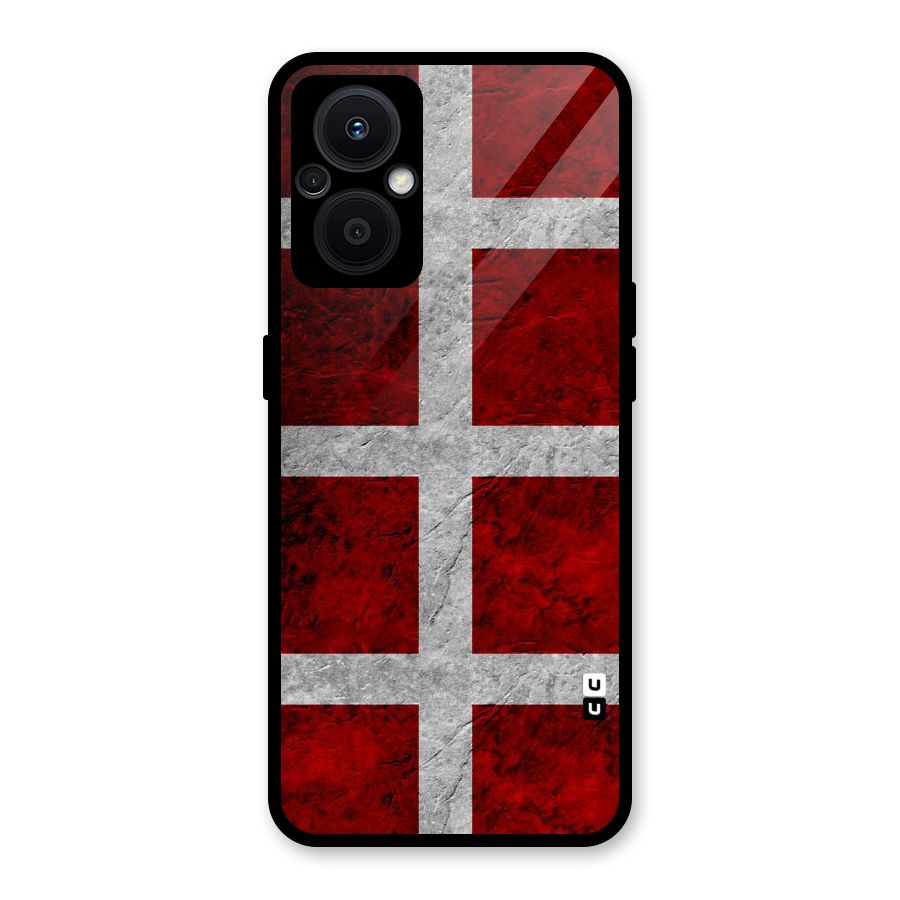 Silver Lines Glass Back Case for Oppo F21s Pro 5G
