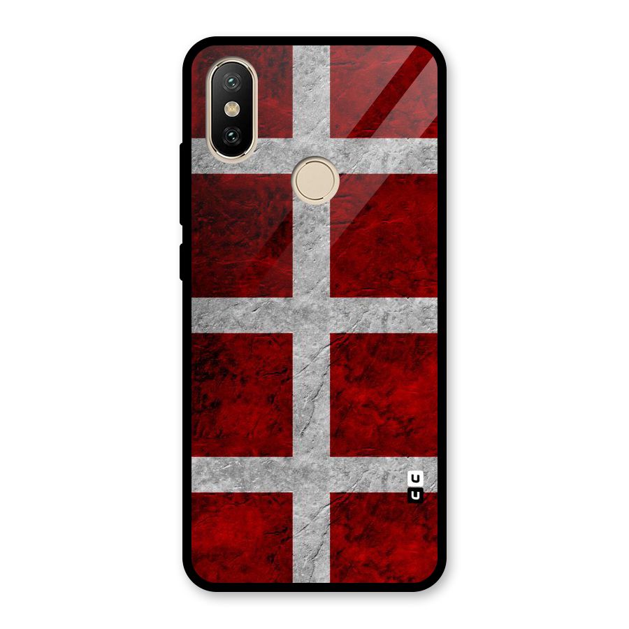 Silver Lines Glass Back Case for Redmi A2