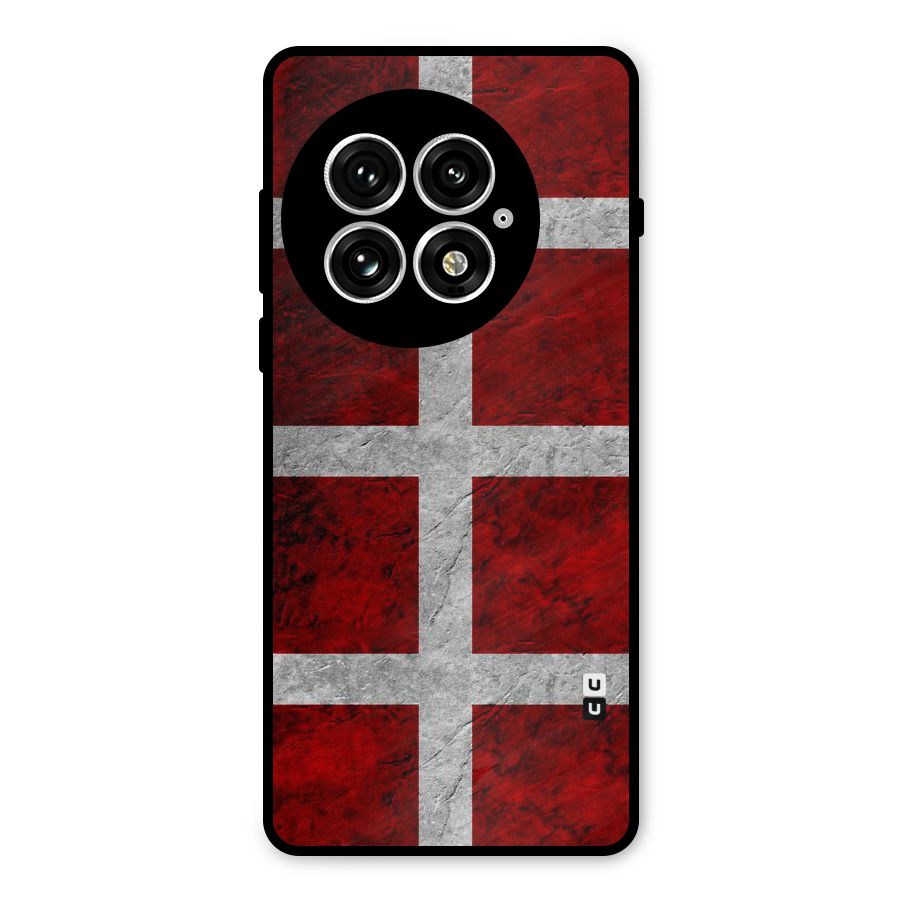 Silver Lines Metal Back Case for OnePlus 13