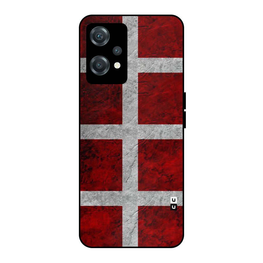Silver Lines Metal Back Case for OnePlus Nord CE 2 Lite 5G