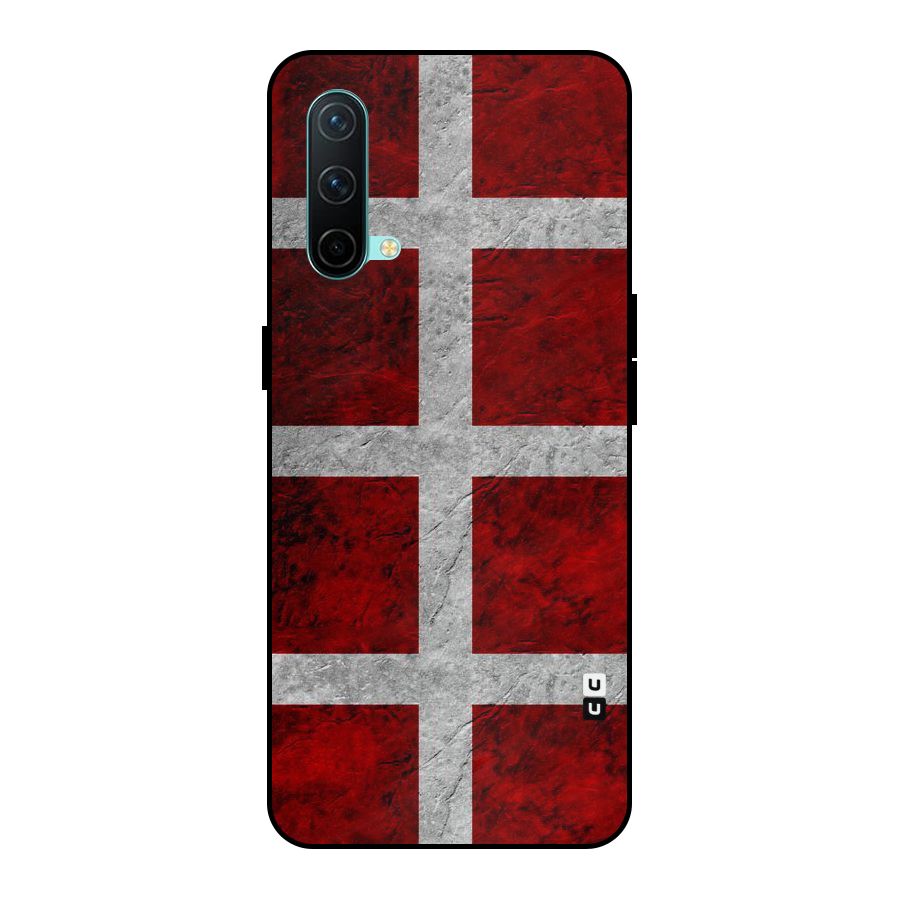 Silver Lines Metal Back Case for OnePlus Nord CE 5G