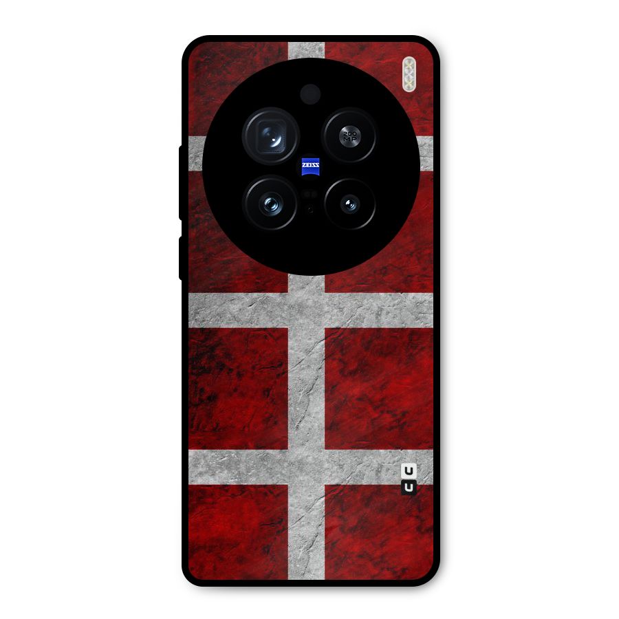 Silver Lines Metal Back Case for Vivo X200 Pro