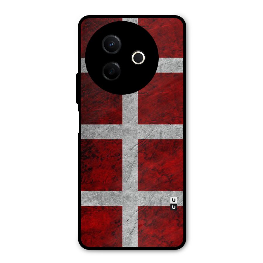 Silver Lines Metal Back Case for Vivo Y39