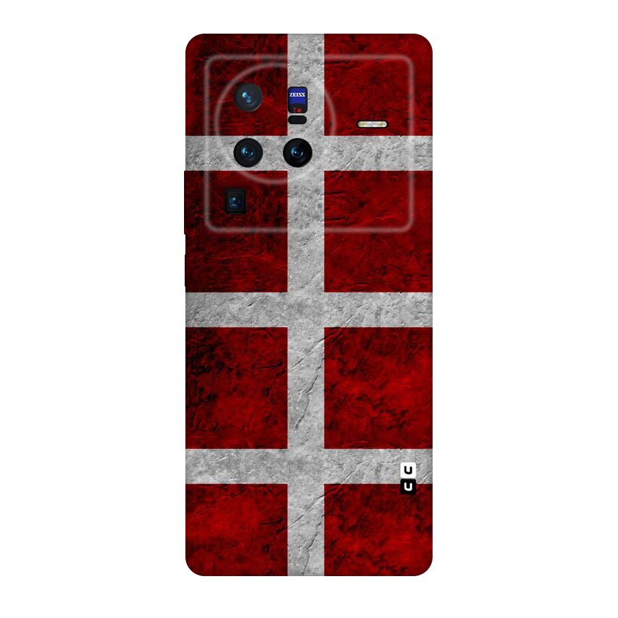 Silver Lines Original Polycarbonate Back Case for Vivo X80