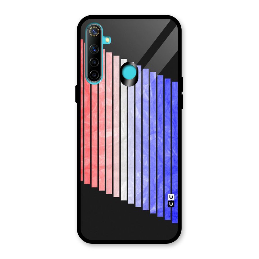 Simple Bars Glass Back Case for Realme 5