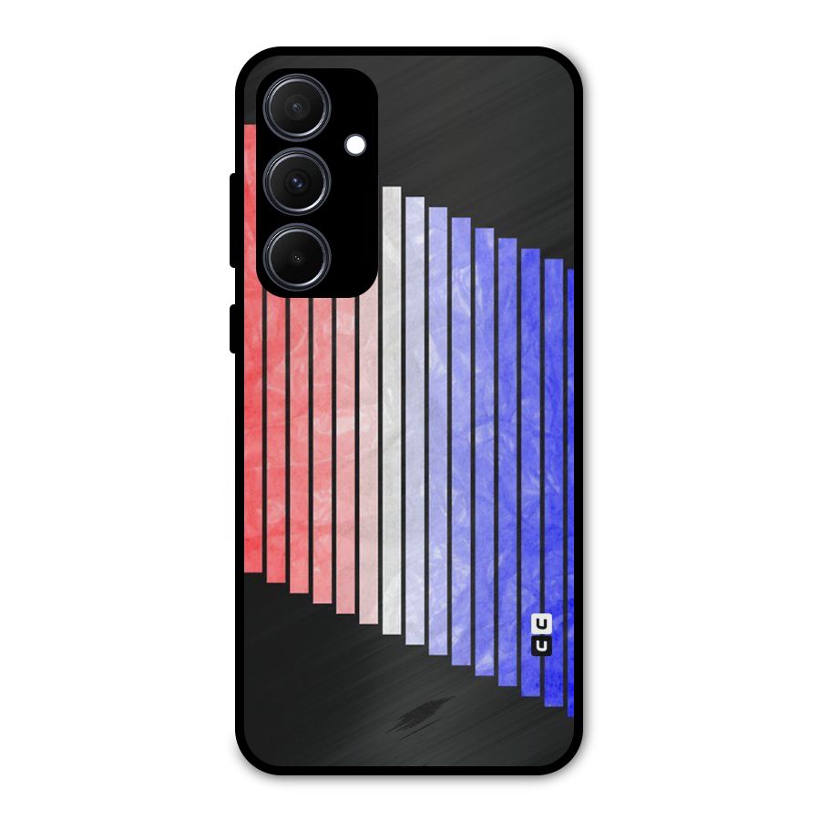 Simple Bars Metal Back Case for Galaxy A35
