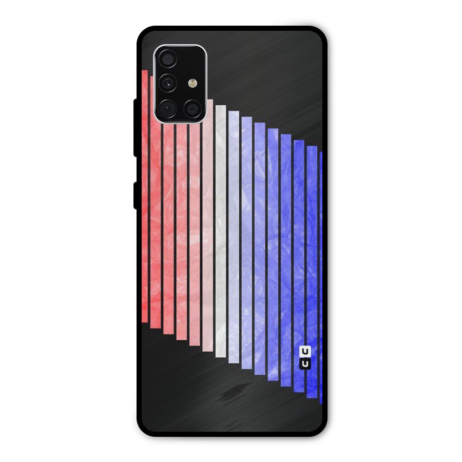 Simple Bars Metal Back Case for Galaxy A51