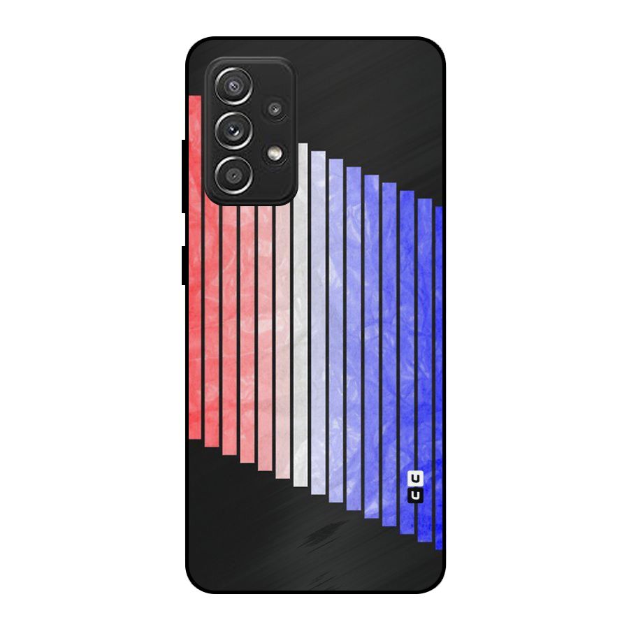 Simple Bars Metal Back Case for Galaxy A52s 5G