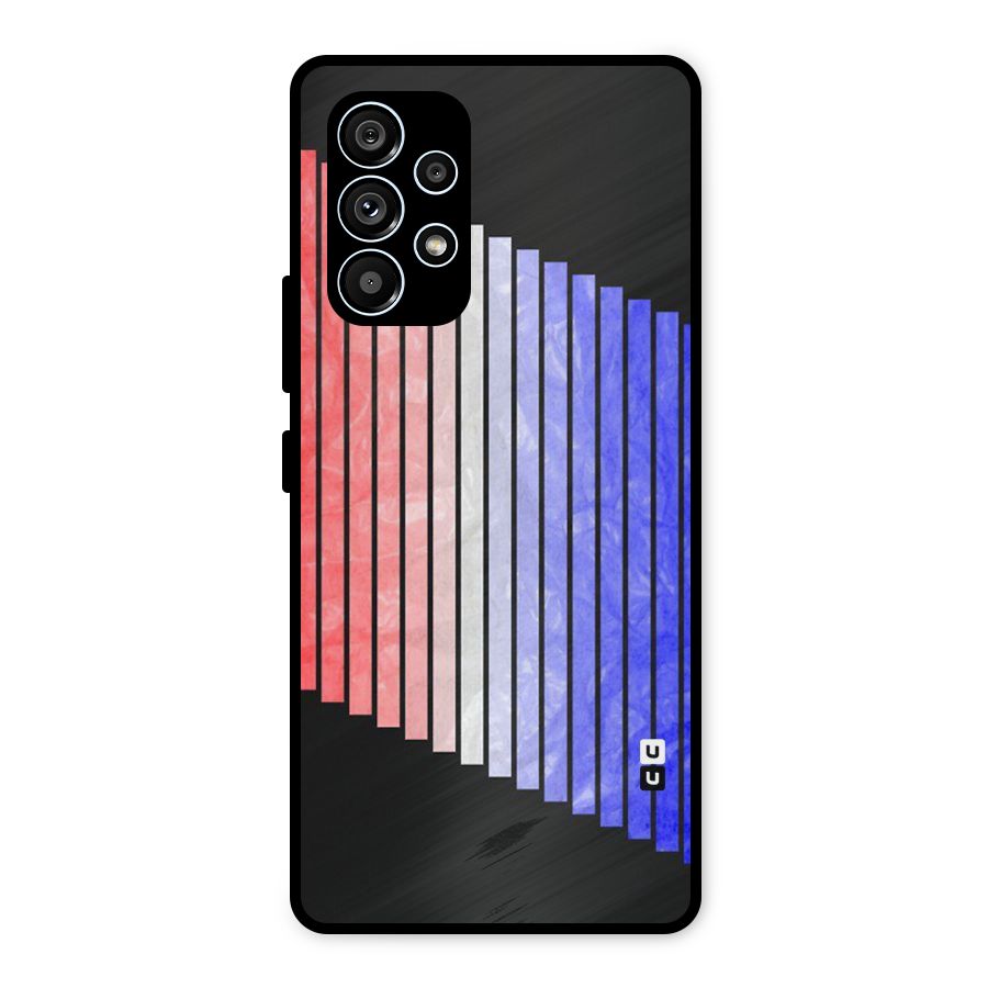 Simple Bars Metal Back Case for Galaxy A53 5G
