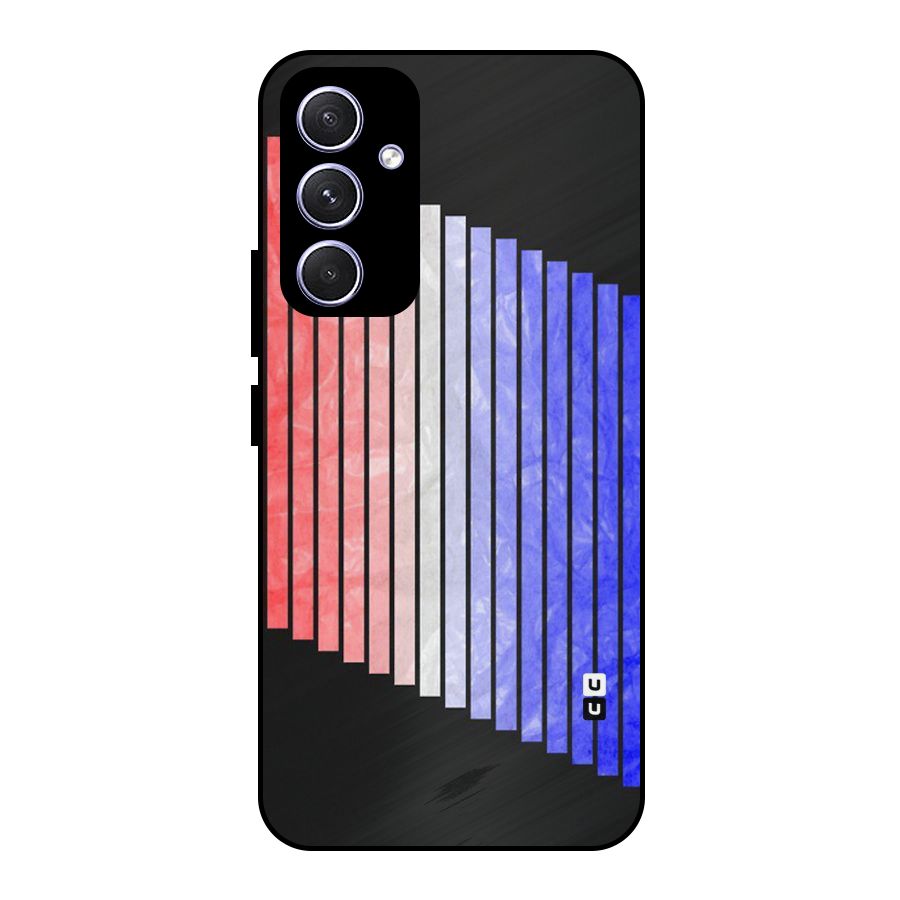 Simple Bars Metal Back Case for Galaxy A54
