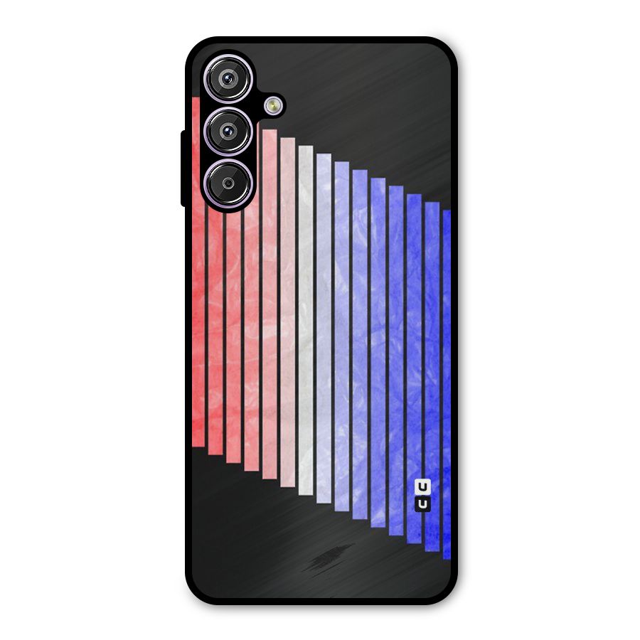 Simple Bars Metal Back Case for Galaxy F15