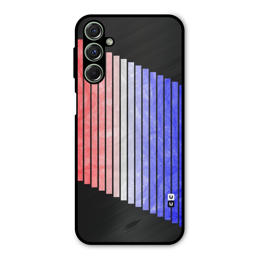 Simple Bars Metal Back Case for Galaxy M34