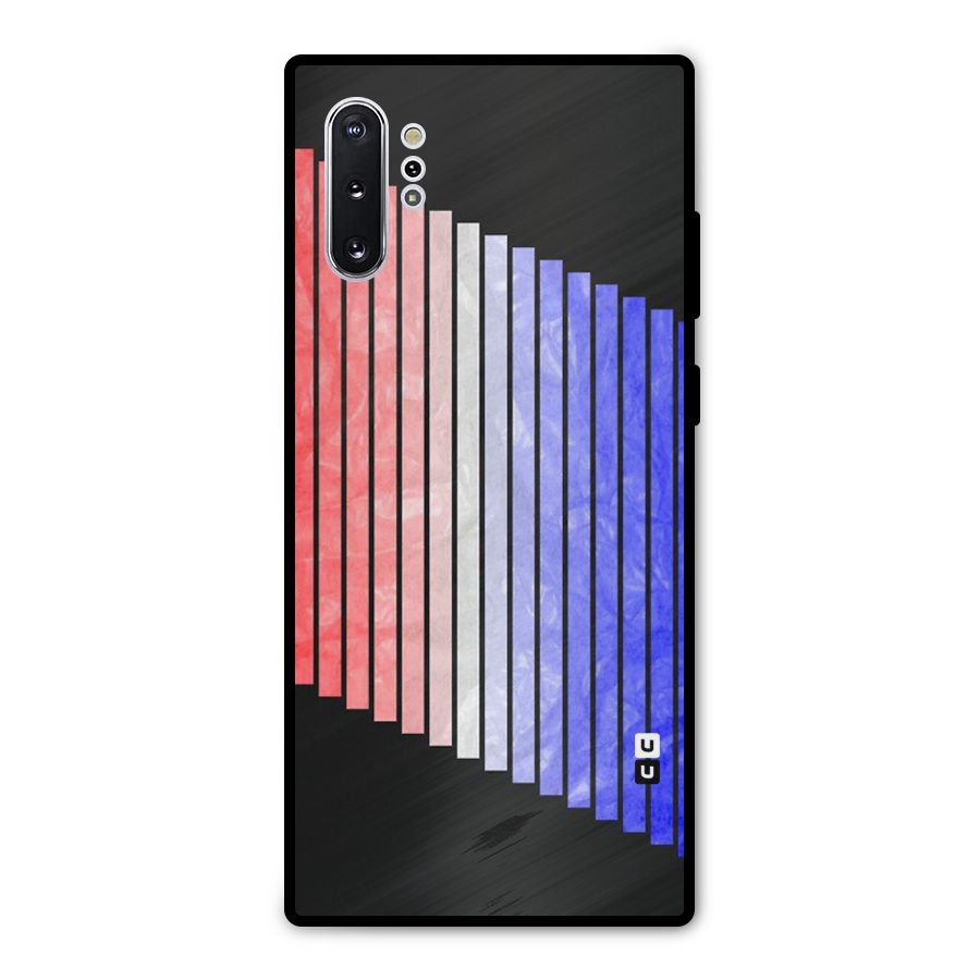 Simple Bars Metal Back Case for Galaxy Note 10 Plus