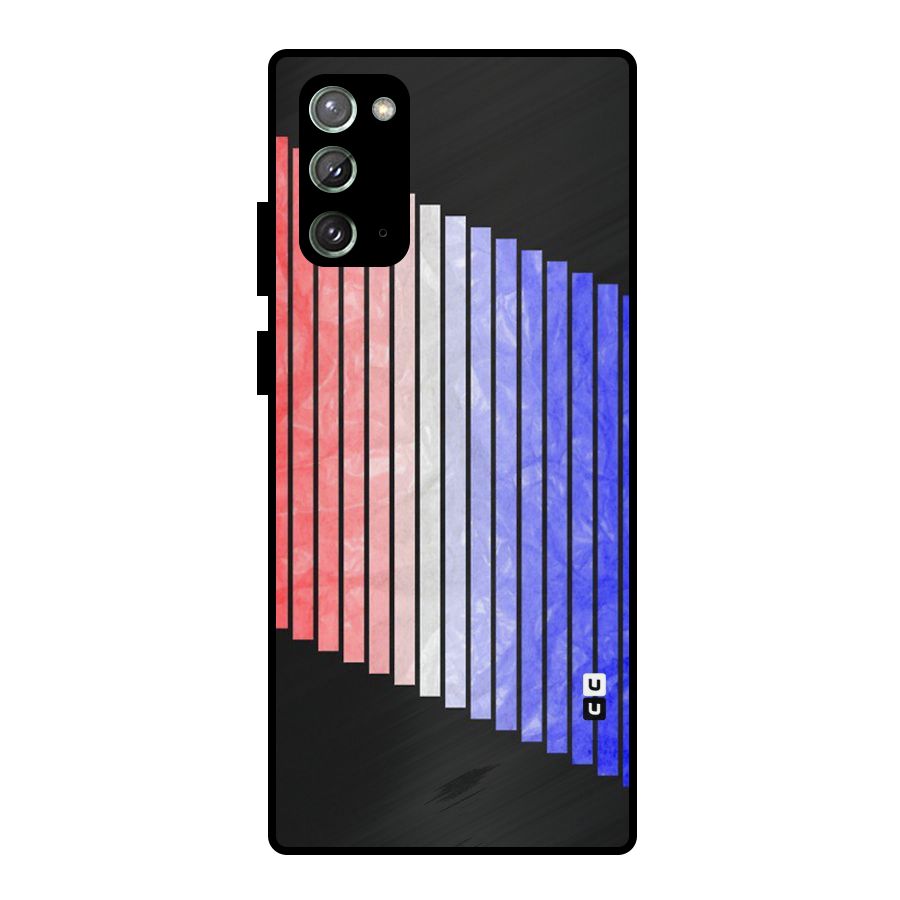Simple Bars Metal Back Case for Galaxy Note 20