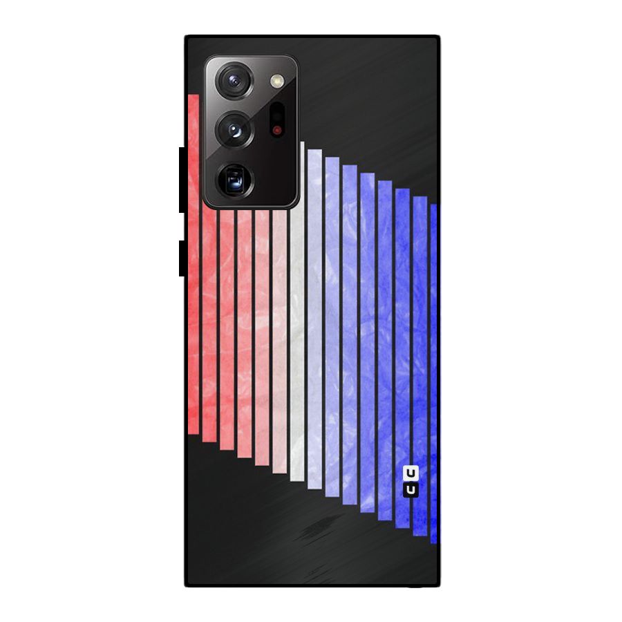 Simple Bars Metal Back Case for Galaxy Note 20 Ultra