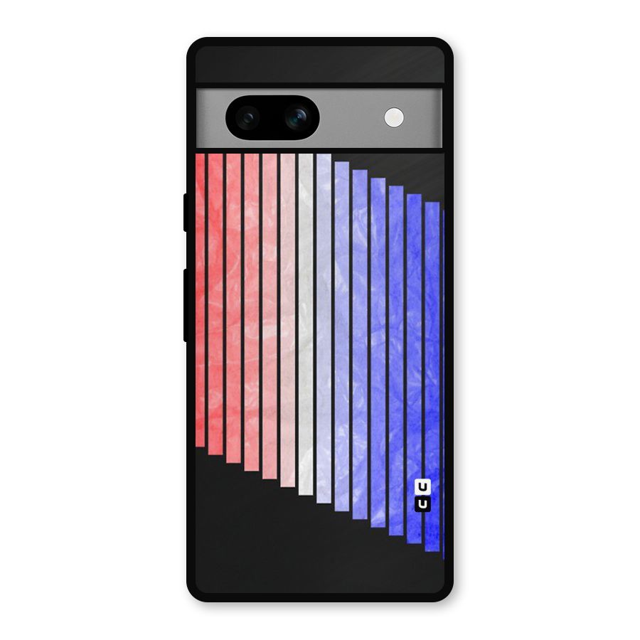 Simple Bars Metal Back Case for Google Pixel 7a