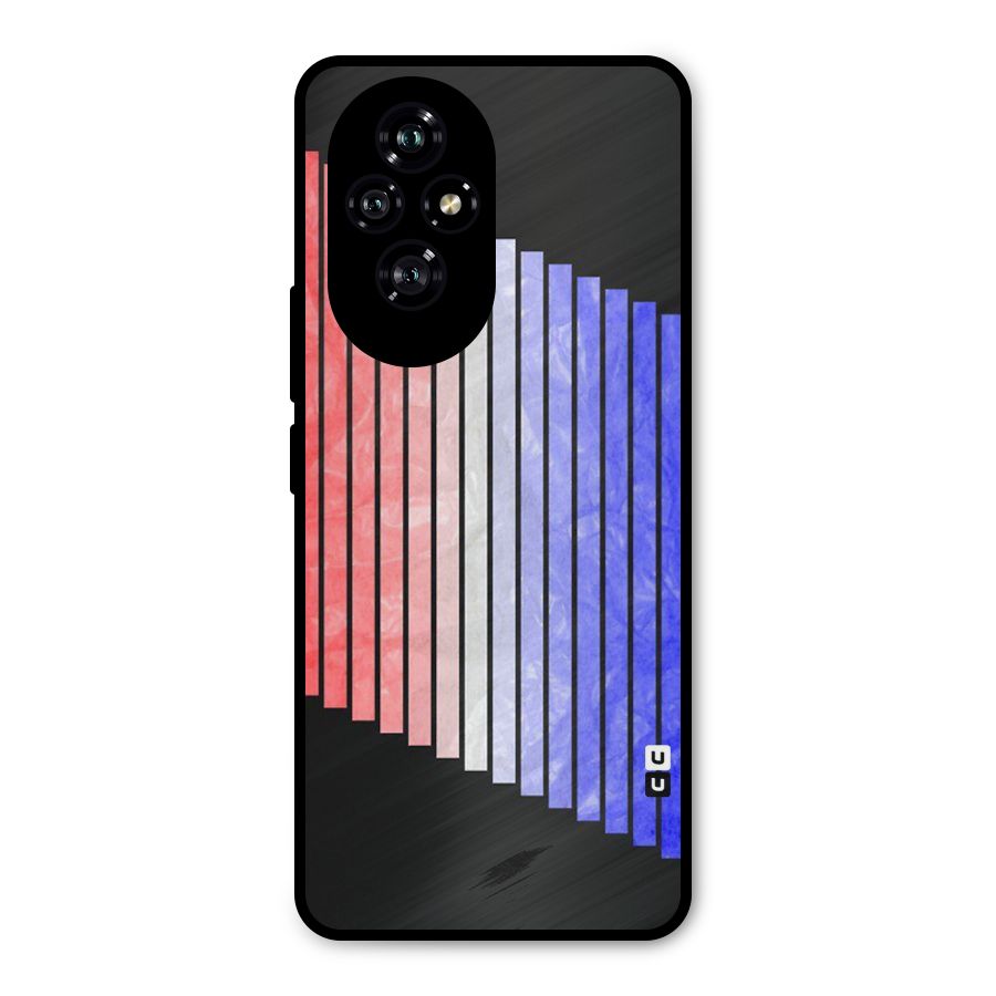 Simple Bars Metal Back Case for Honor 200