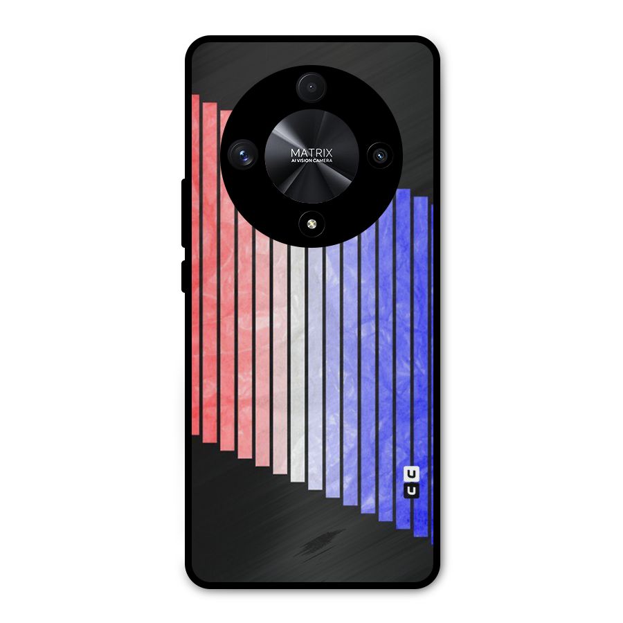 Simple Bars Metal Back Case for Honor X9b