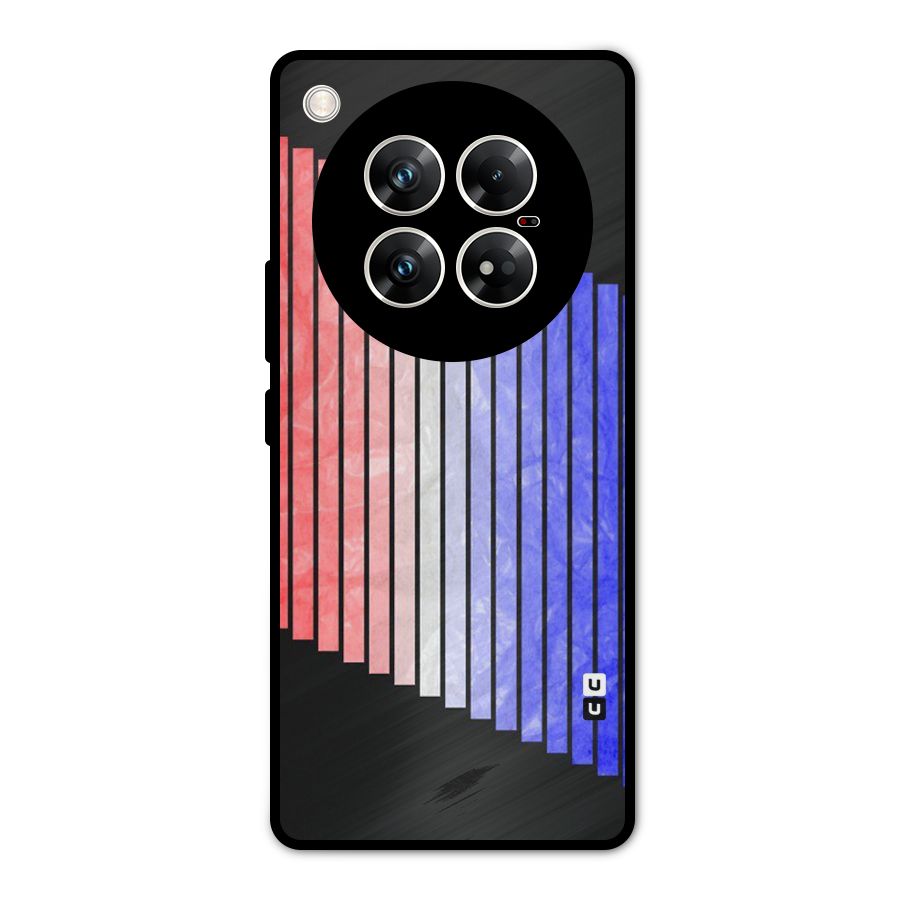 Simple Bars Metal Back Case for Infinix Zero 40 5G