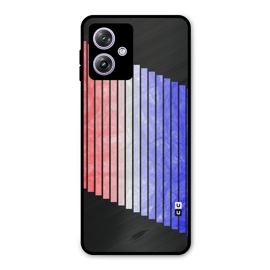 Simple Bars Metal Back Case for Moto G64