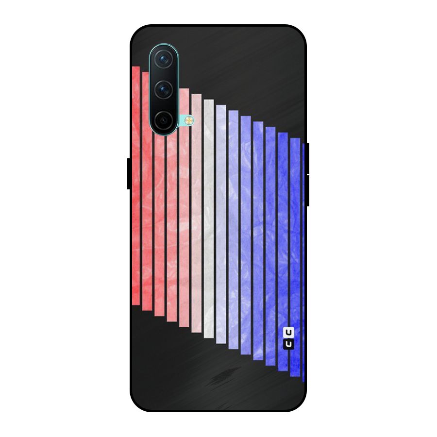 Simple Bars Metal Back Case for OnePlus Nord CE 5G