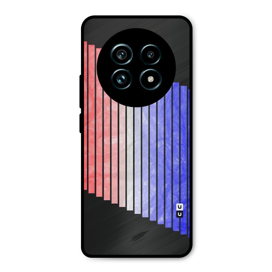 Simple Bars Metal Back Case for Realme 13 Pro Plus