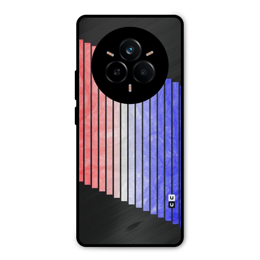 Simple Bars Metal Back Case for Realme 14 Pro