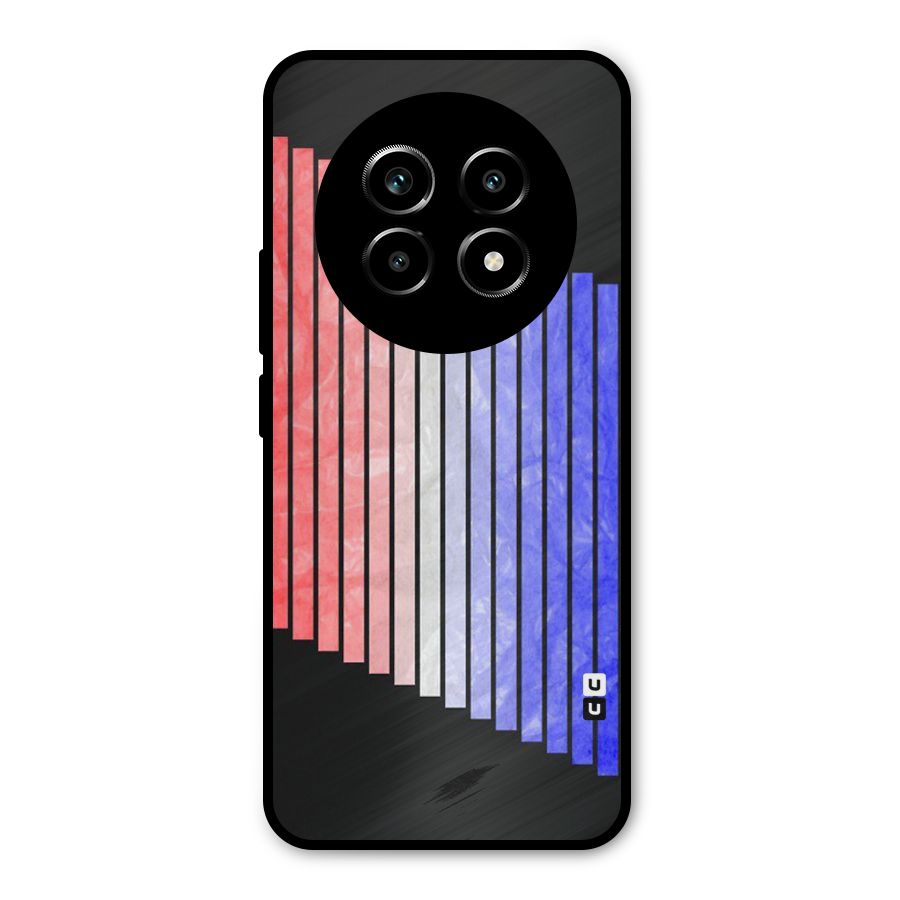 Simple Bars Metal Back Case for Realme 14 Pro Lite