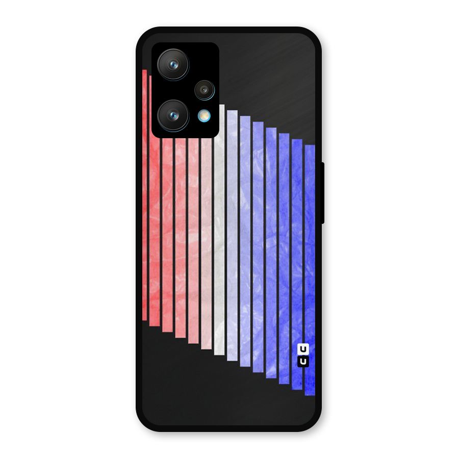 Simple Bars Metal Back Case for Realme 9 Pro Plus 5G