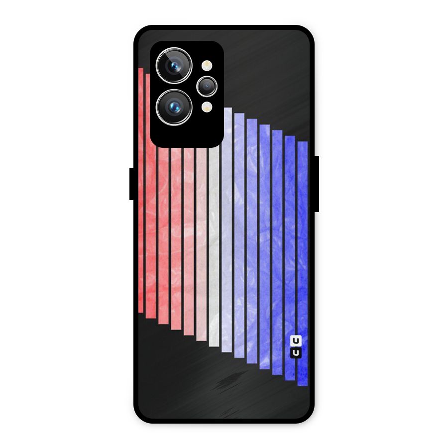 Simple Bars Metal Back Case for Realme GT2 Pro