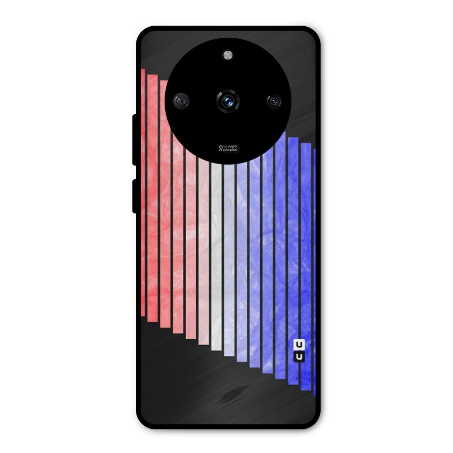 Simple Bars Metal Back Case for Realme Narzo 60 5G