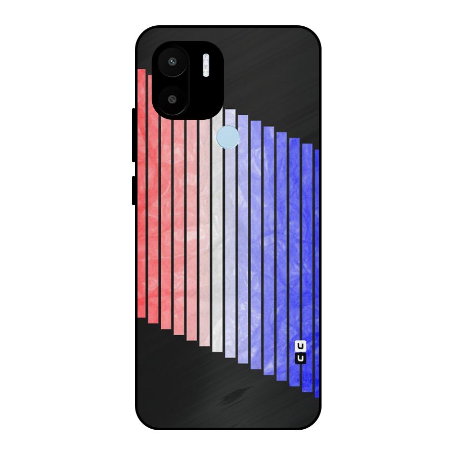 Simple Bars Metal Back Case for Redmi A1+