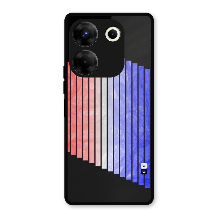 Simple Bars Metal Back Case for Tecno Camon 20