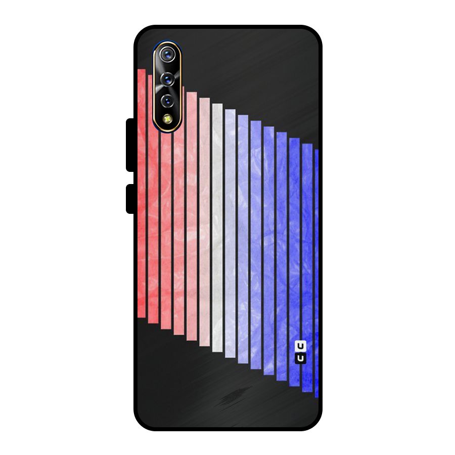 Simple Bars Metal Back Case for Vivo S1