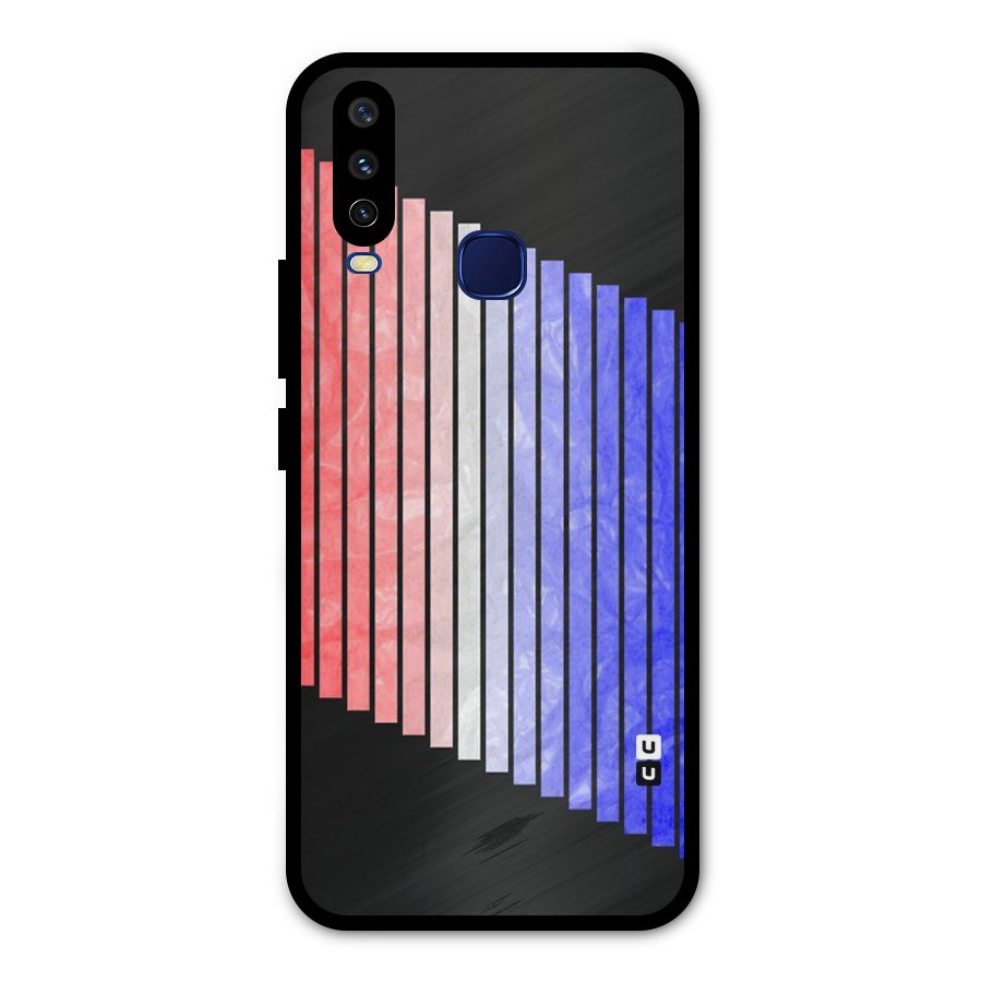 Simple Bars Metal Back Case for Vivo U10