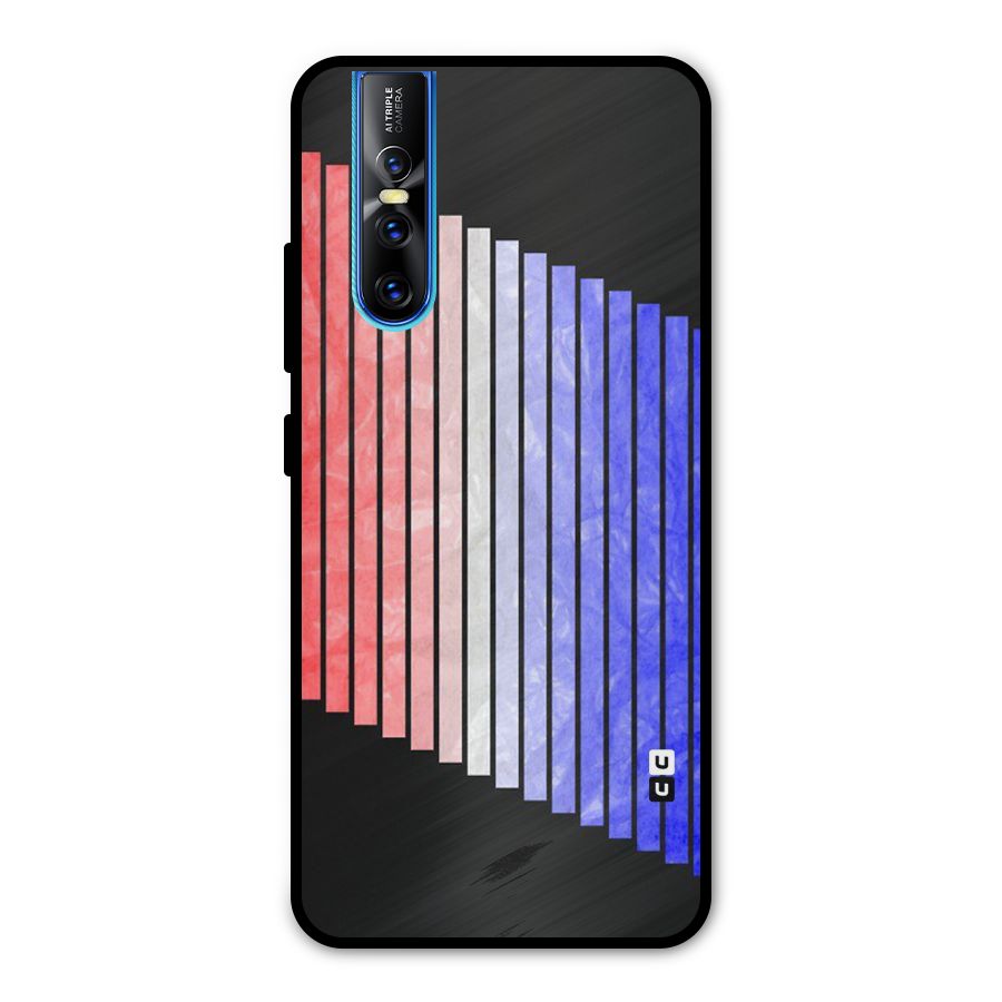 Simple Bars Metal Back Case for Vivo V15 Pro