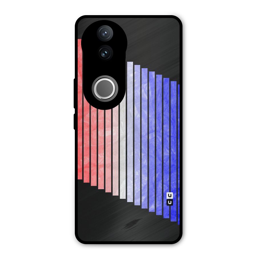 Simple Bars Metal Back Case for Vivo V50e