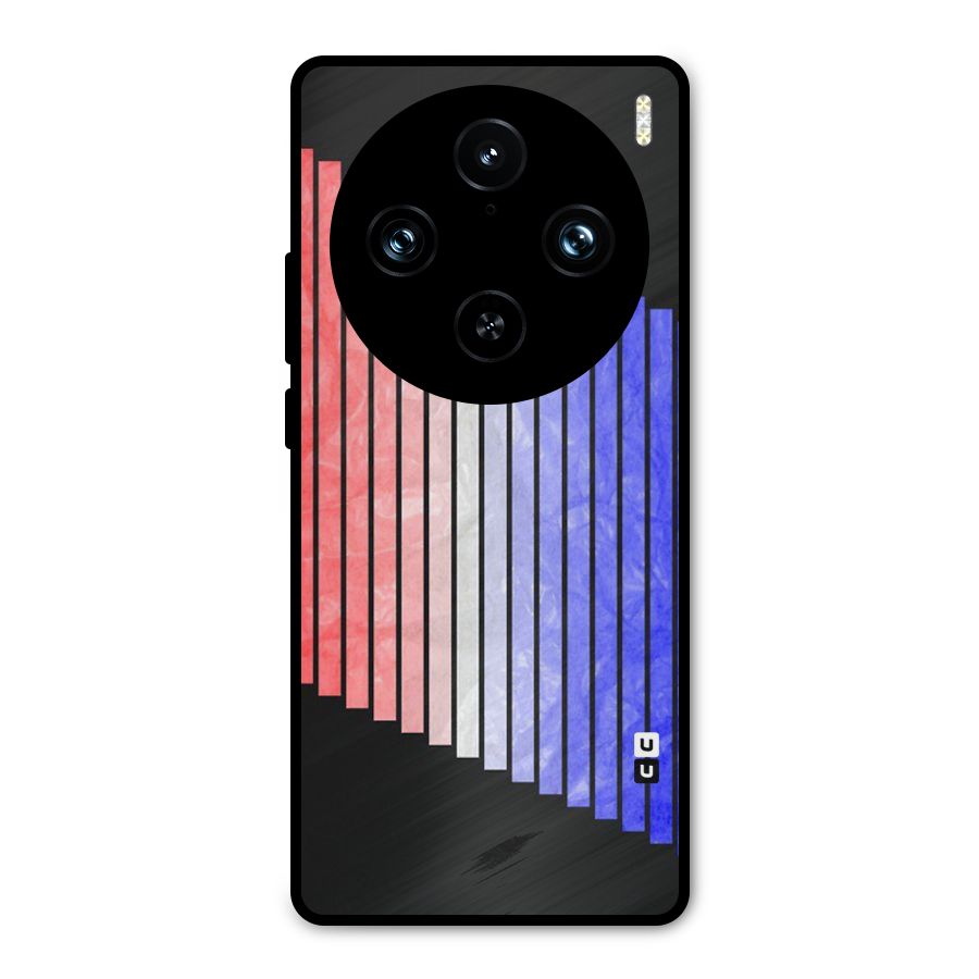 Simple Bars Metal Back Case for Vivo X100 Pro