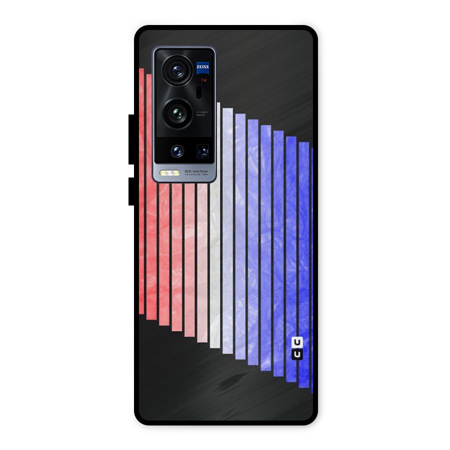 Simple Bars Metal Back Case for Vivo X60 Pro Plus