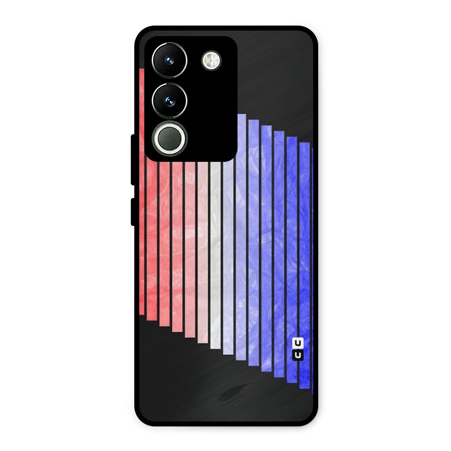 Simple Bars Metal Back Case for Vivo Y200