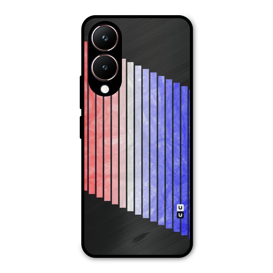 Simple Bars Metal Back Case for Vivo Y28