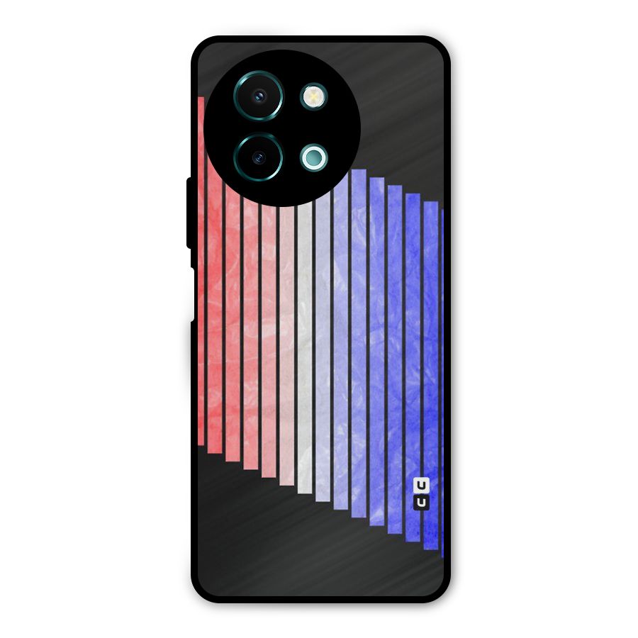 Simple Bars Metal Back Case for Vivo Y58