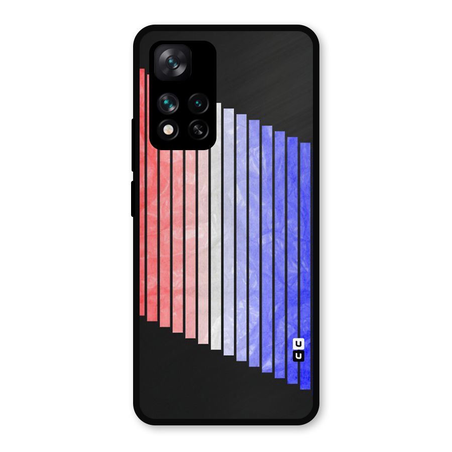 Simple Bars Metal Back Case for Xiaomi 11i 5G