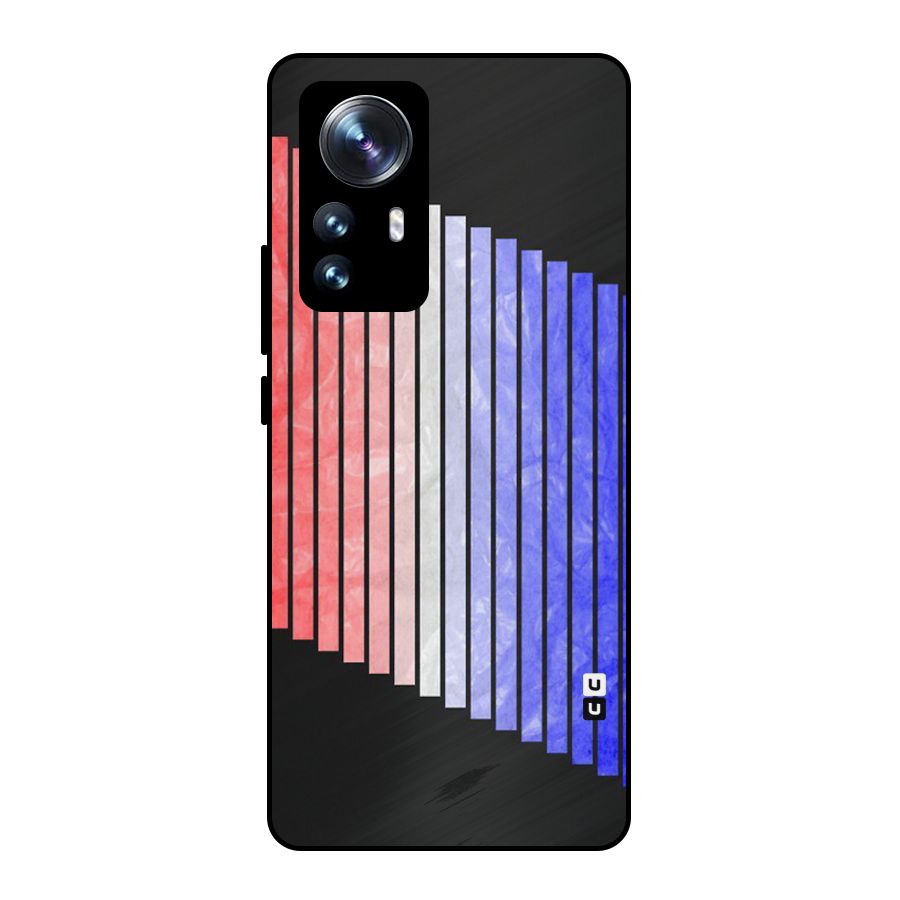 Simple Bars Metal Back Case for Xiaomi 12 Pro