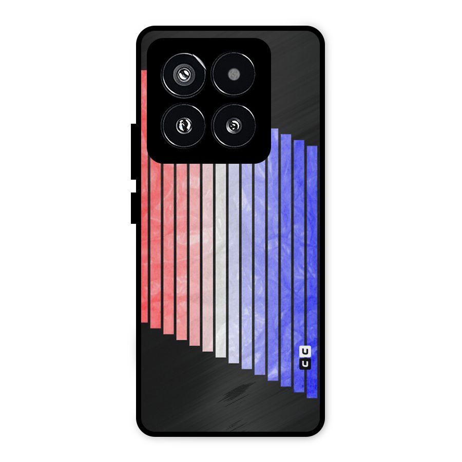 Simple Bars Metal Back Case for Xiaomi 14 Pro