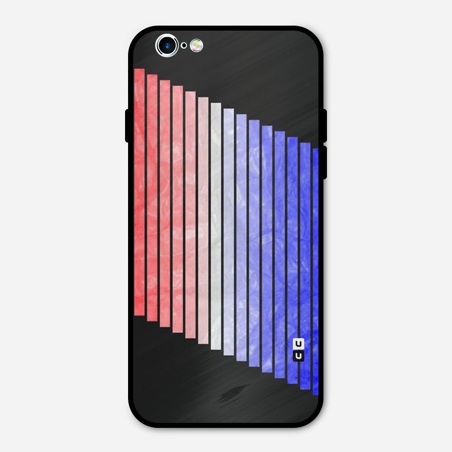 Simple Bars Metal Back Case for iPhone 6 6s