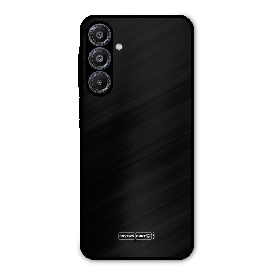 Simple Black Metal Back Case for Galaxy A16 5G